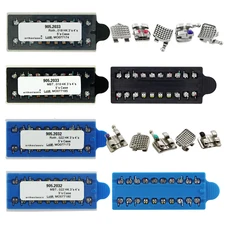 Dental Orthodontic Brackets Mini Metal Braces Mini Roth MBT 022 018 Hooks on 345