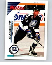 1993-94 Panini Stickers Hockey  #215 Adam Creighton  Tampa Bay Lightning V83786