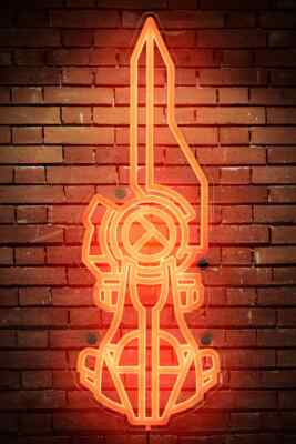 BioWare Officially Licensed Mass Effect Omni-Blade LED Wall Art