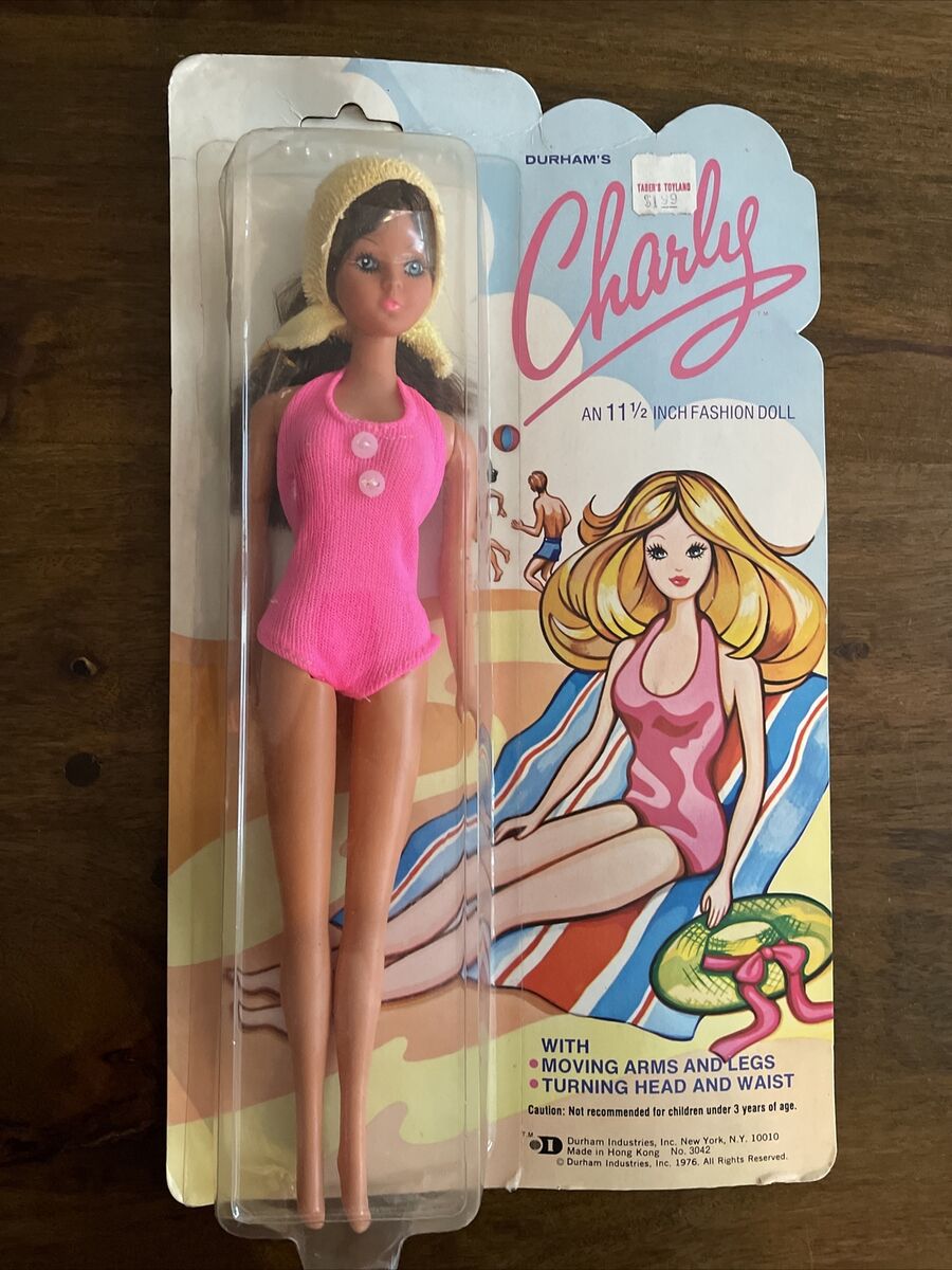 Vintage 1976 Durham's Charly Barbie Doll Fashion Doll Moving Vintage 1976 Durham's Charly Barbie Doll Fashion Doll Moving