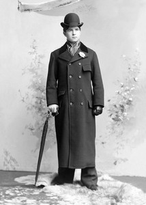 bowler hat and umbrella