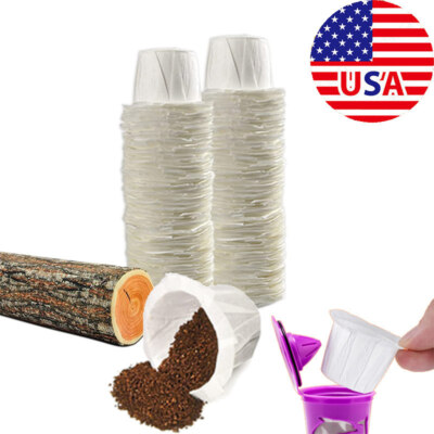 Disposable K cup Coffee Filters Paper Pods Single Serve Filter 500 Count