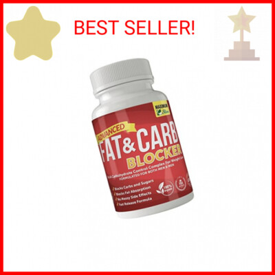 Maximum Slim Fat & Carb Blocker Pure Kidney Bean Extract for Weight Loss and App