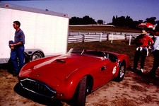Aug 1994 Classic Car Siata Color Transparency Slide Z-a Aug 1994 Classic Car Siata Color Transparency Slide Z-a