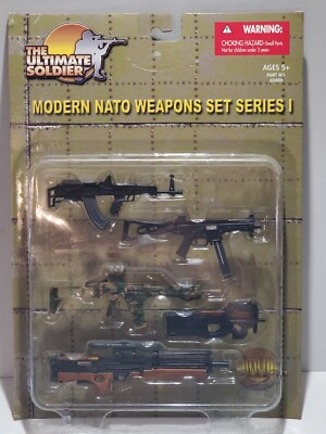 Ultimate Soldier Modern NATO Weapons Gun Set Series I 1:6 21st