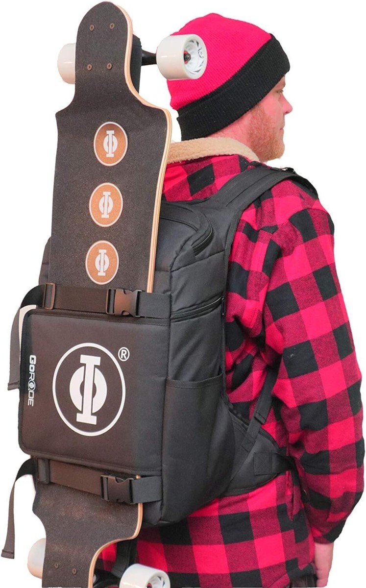 Traveling Backpack GoRide Elite Electric Longboard Skateboard