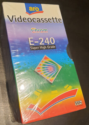 3er aro E-240 Super High Grade Chrom VHS | 240 Min