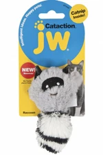 JW PET COMPANY CAT NIP TOYS CATNIP INFUSED PLUSH RACCOON CAT TOY
