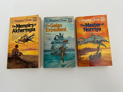 The Erthring Cycle Complete Trilogy  Sci Fi Books Series Set by Wayland Drew