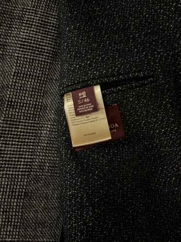 Scotch & Soda Woll-Sakko Blazer Gr. S 46 schwarz strukturiert Pfeffer Salz Wolle - Bild 6 von 11