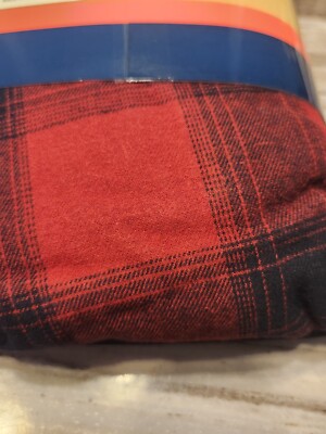 Women's Red Plaid Pajama Two Piece Set 2XL