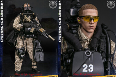 1/6 DAMTOYS 78056 USMC Marine Corps Reconnaissance Combat Diver