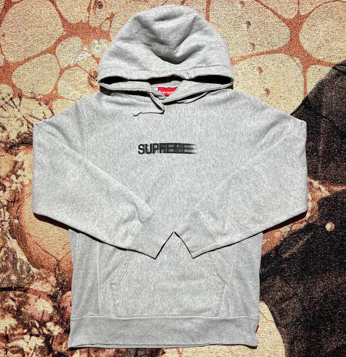 Supreme Motion Logo Hooded Sweatshirt SS20 Ash Grey Size Large | eBay