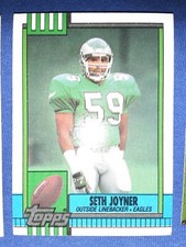 1990 Topps Seth Joyner #99 Philadelphia Eagles Football  MVP HOF