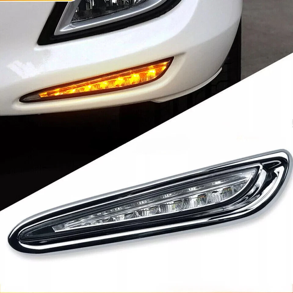 Par de luces antiniebla LED diurnas para coche Mazda 3 Axela 2010-2013 DRL Foto 2 de 4