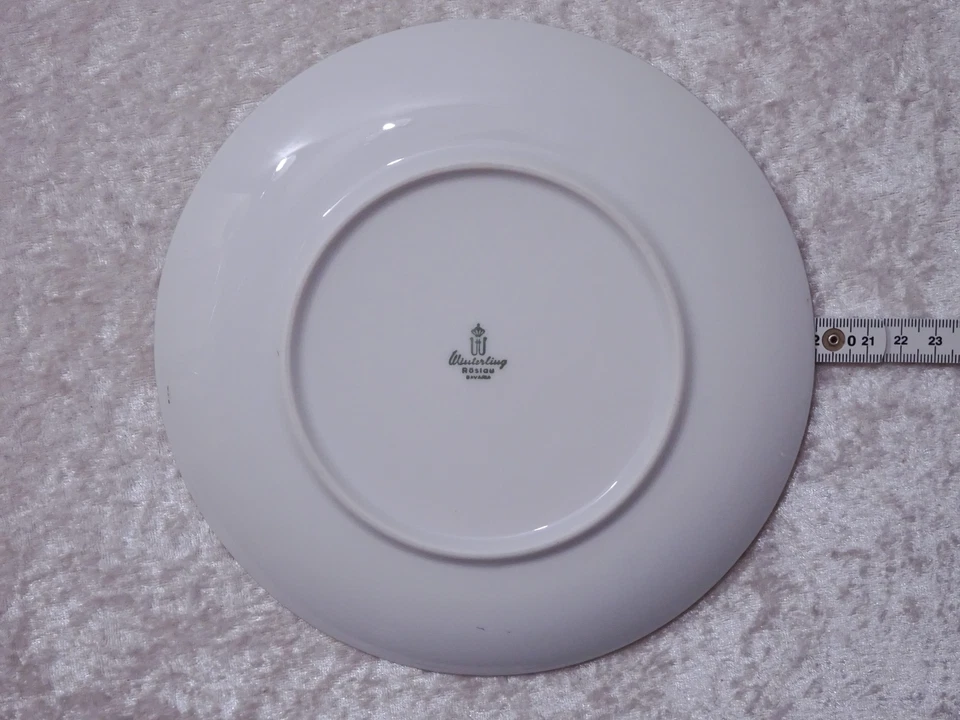 15 tlg. Konvolut Kaffeeservice Design Winterling Porzellan Vintage - Rote Blumen - Bild 3 von 4