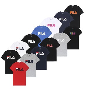 Fila Men's T-Shirt Classic Logo Graphic Print Cotton Short Sleeve Tee Shirt - Click1Get2 Offers