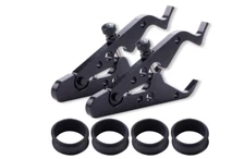 Motorcycle Throttle Lock Cruise Control Silicone Ring Protect Hand Grip Clamp
