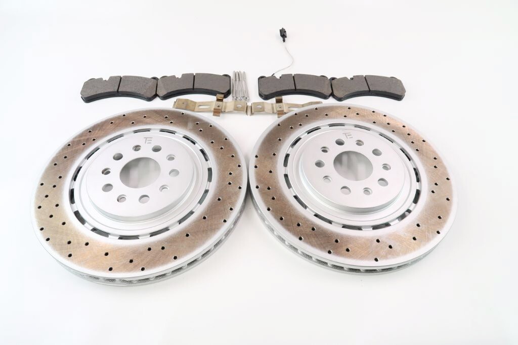 Maserati Ghibli Quattroporte front brake pads rotors engine oil filter #1321