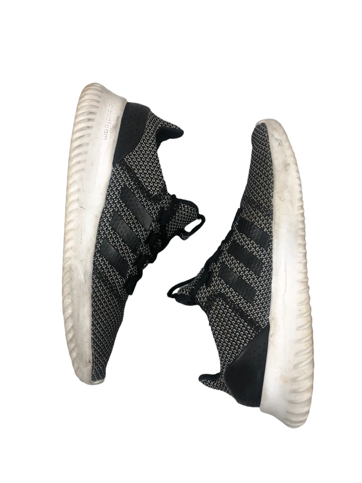 Adidas Cloudfoam Ultimate Gris Negro Cómodo Zapatos para Correr Mujer (Talla 9) BC0033 Foto 2 de 4