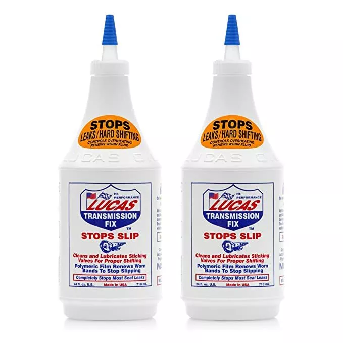 2 x LUCAS TRANSMISSION GEARBOX FIX CLEANS LUBRICATES STOPS LEAKS