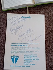 1978 Boxing Dinner Evening Souvenir Brochure Signed By Boxing Legends