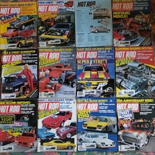 Hot Rod Magazine 1983 Complete Year of 12 Issues, Drag Racing 1984, 1985, 7 Iss.