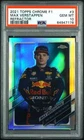 2021 TOPPS CHROME F1 MAX VERSTAPPEN #3 REFRACTOR FORMULA 1 RED BULL PSA 10 GEM