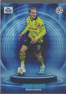 2024 Topps Show Time Julian Brandt /49 Borussia Dortmund BLUE