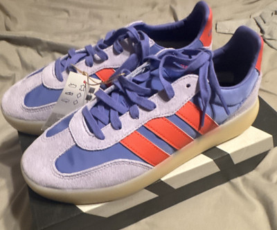 adidas Barreda Decode Men s Tennis Sneakers ''Purple Red Off White'' Lace Up