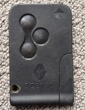 GENUINE RENAULT SCENIC 3 BUTTON REMOTE CAR KEY FOB - FREE DELIVERY