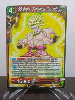 Dragon Ball Super Card Game SS Broly, Finishing the Job Saiyan Showdown BT15-020