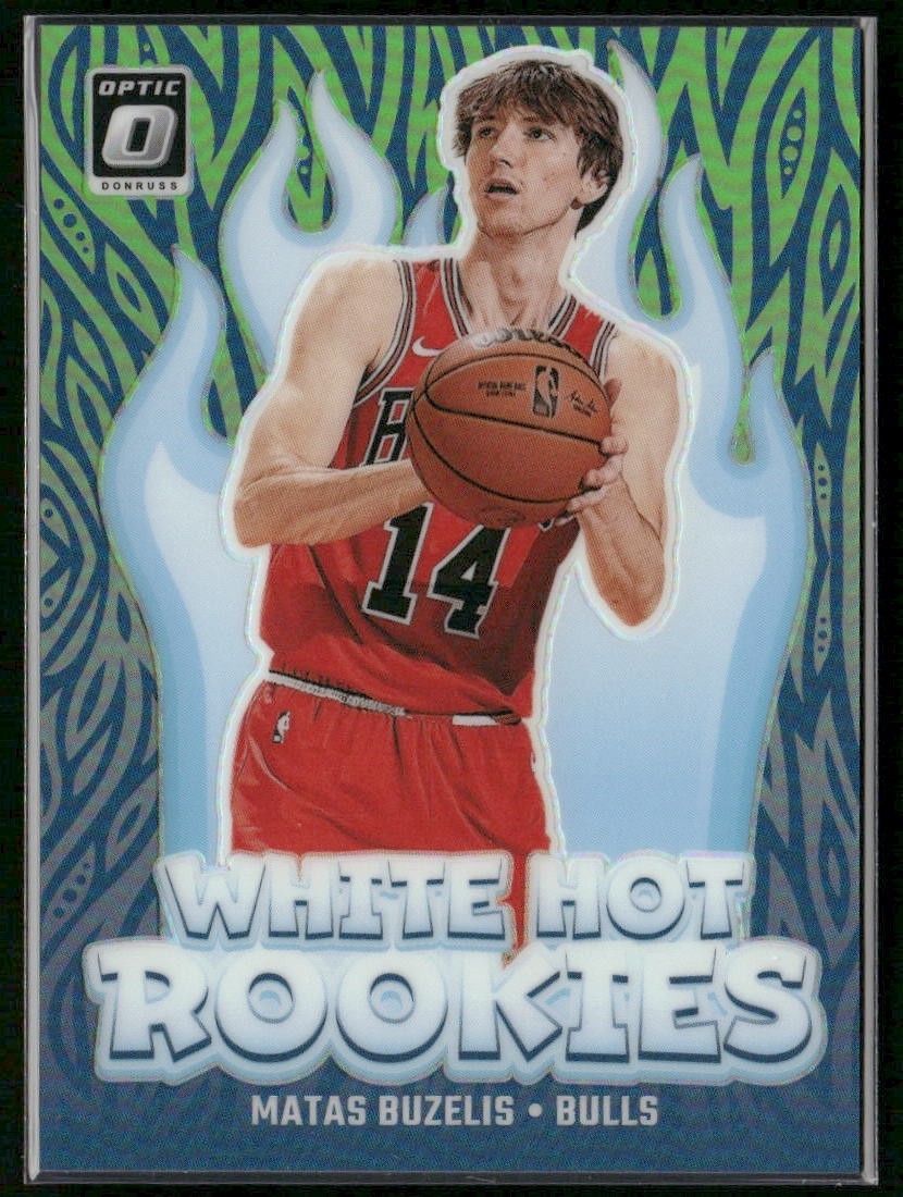 2024-25 Optic Matas Buzelis #10 My House Lime Green /199 RC