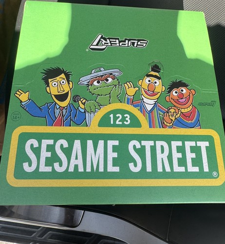 Super7 ReAction Sesame Street Blind Pink Box Target Complete Case of 12 series 3