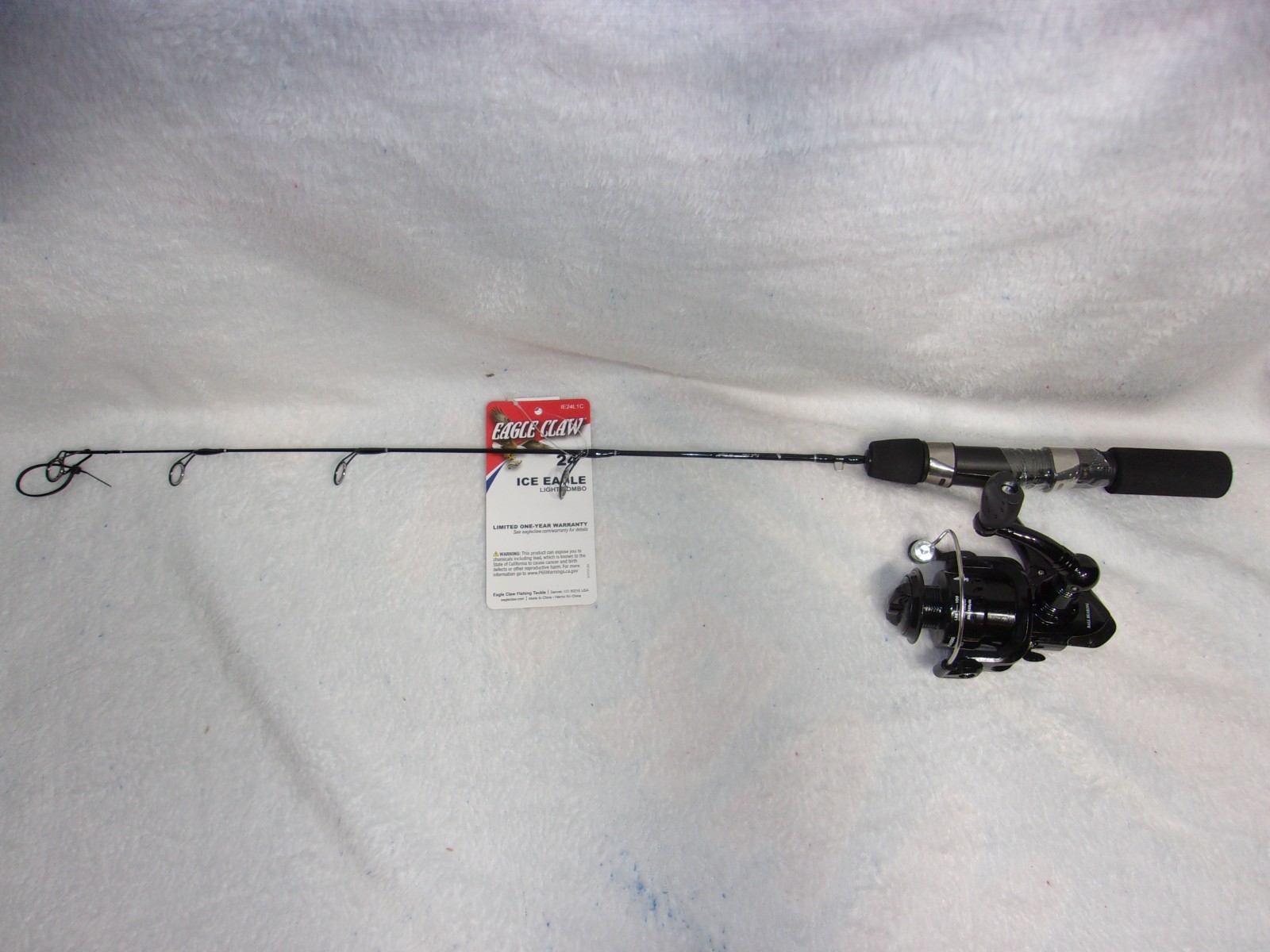 Eagle Claw Ice Eagle 24" Rod & Reel Light Action Combo Model