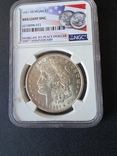 1921 Morgan Dollar (BU) Amazing Details , Cartwheeel Luster And Very Nice Field 