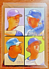 2009 Goudey 4-in 1 Clayton Kershaw #35-72 Black Border /21
