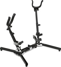 Hamilton KB7022 System X Double Alto/Tenor Saxophone Stand