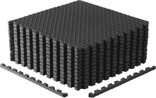CAP Puzzle Exercise Mats  3/4  Thick EVA Interlocking Foam Tiles for Home Gym F