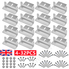 Solar Panel Z Brackets Mounting w/ Stainless Fixings Caravan Roof Motorhome RV