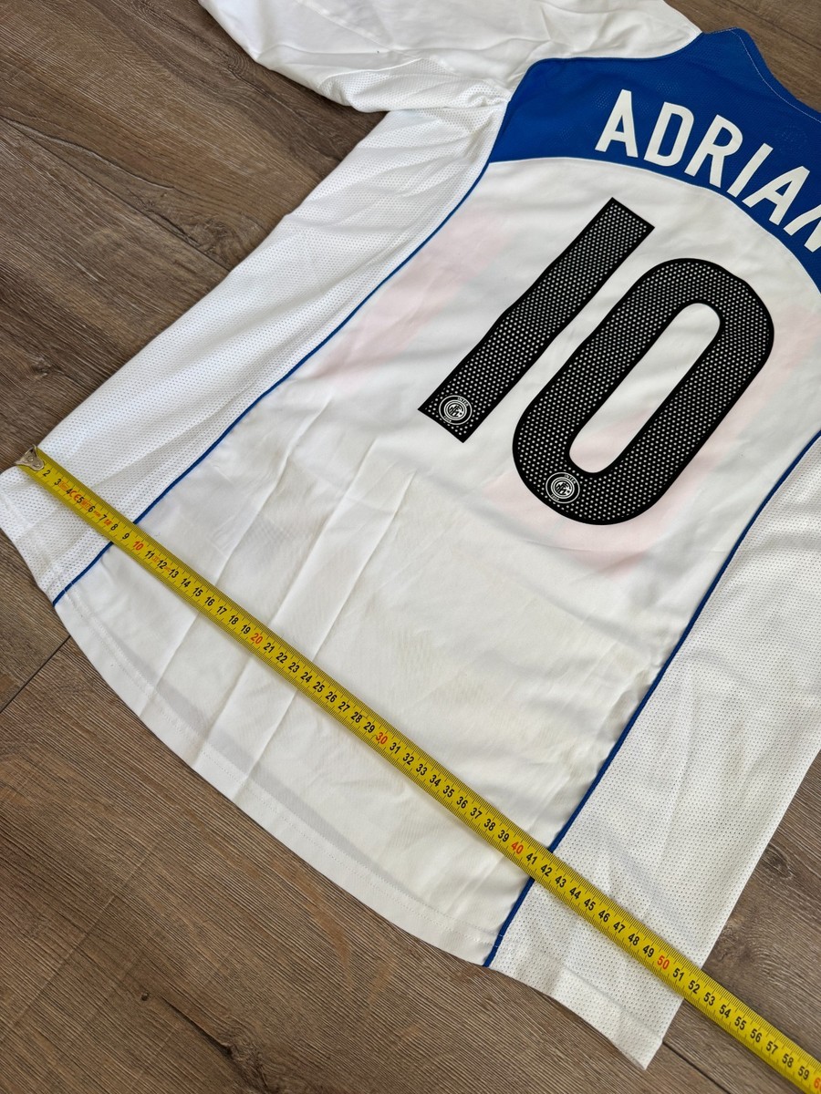 Nike Inter Milan 2004/05 Away Jersey Adriano #10 - Size M Original