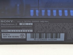 Sony PlayStation 2 Midnight Blue BB Pack SCPH-50000 MB/NH Console Tested Japan