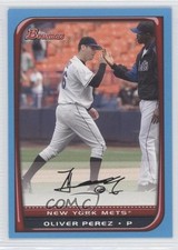 2008 Bowman Blue 274/500 Oliver Perez #103 0j0