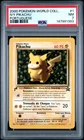 2000 POKEMON PIKACHU WORLD COLLECTION PORTUGUESE #1 IVY PIKACHU PSA 7