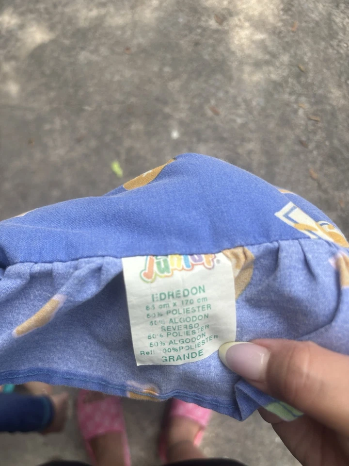 Manta de cuna vintage Winnie The Pooh para guardería Foto 3 de 4