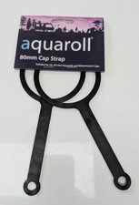 2 x GENUINE Aquaroll Wastemaster Replacement Spare Cap Straps Caravan Camping
