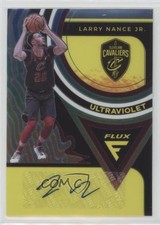 2020-21 Panini Flux Ultraviolet Signatures Larry Nance Jr #UV-LNJ Auto 6l7