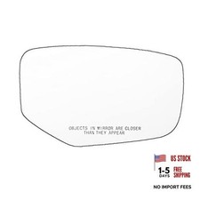 RH Passenger Right Side Replacement Mirror Glass for 2013-2017 Honda Accord