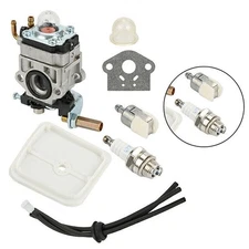 Carburetor For Echo SRM2400 SRM2601 SRM2610 PE2601 Walbro WYJ220-1 Fuel Line Kit
