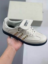Wales Bonner adidas Samba Studded Cream White IG4304 New With Box